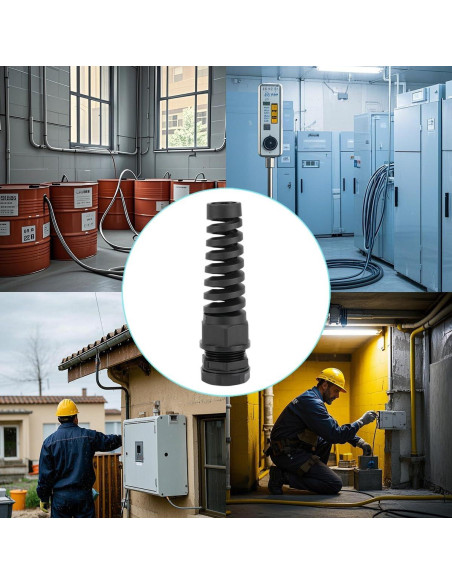 Conector de Cable Impermeable Aandxmok PG13.5 18 Pcs 6-12mm