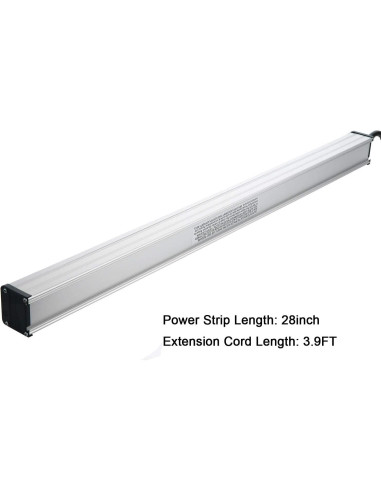 Regleta de Enchufes de Metal CCCEI 10 Salidas 1.22m 15A