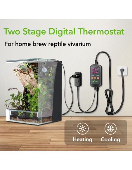 Controlador de Temperatura Digital BN-LINK 2 Etapas 0-110C