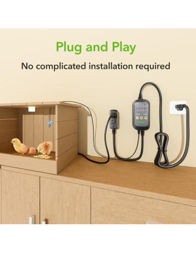 Controlador de Temperatura Digital BN-LINK 2 Etapas 0-110C