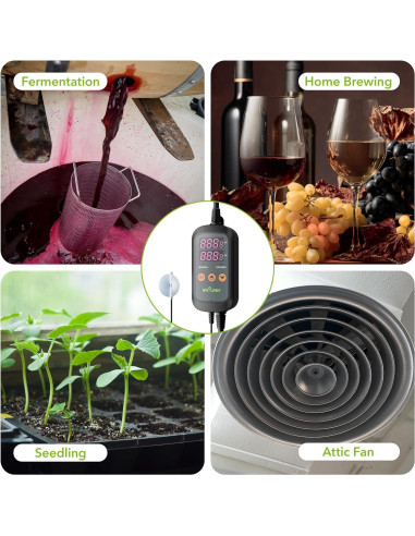 Controlador de Temperatura Digital BN-LINK 2 Etapas 0-110C