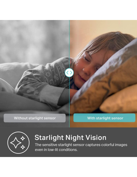 Cámara de Seguridad Kasa 2K QHD Pan/Tilt, Visión Nocturna