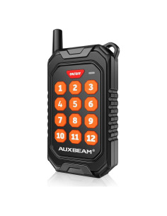 Control Remoto Inalámbrico Auxbeam 12 Canales para Panel AC-1200