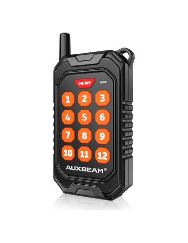Control Remoto Inalámbrico Auxbeam 12 Canales para Panel AC-1200