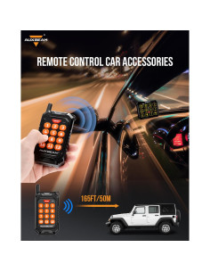 Control Remoto Inalámbrico Auxbeam 12 Canales para Panel AC-1200 2