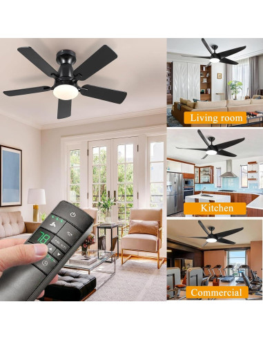 Control Remoto para Ventilador de Techo Breeze Bay HD3 3 Velocidades