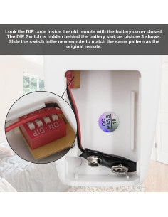 Control Remoto FAN-53T para Ventiladores de Techo 3 Velocidades 2