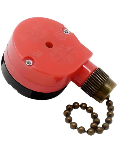 Interruptor de Cadena de Tirar Zing Ear ZE-208S 3 Velocidades