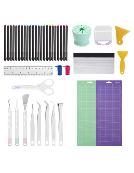 Kit de Accesorios Vcerlorear para Cricut Joy - 43 Piezas
