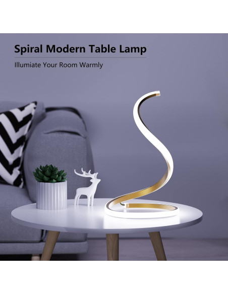 Lámpara de Mesa LED NUÁR Dimmable 3 Colores Diseño Minimalista