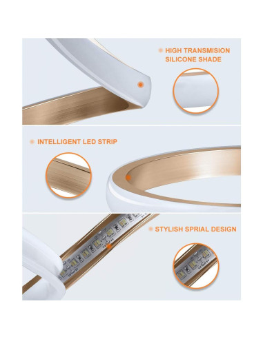 Lámpara de Mesa LED NUÁR Dimmable 3 Colores Diseño Minimalista