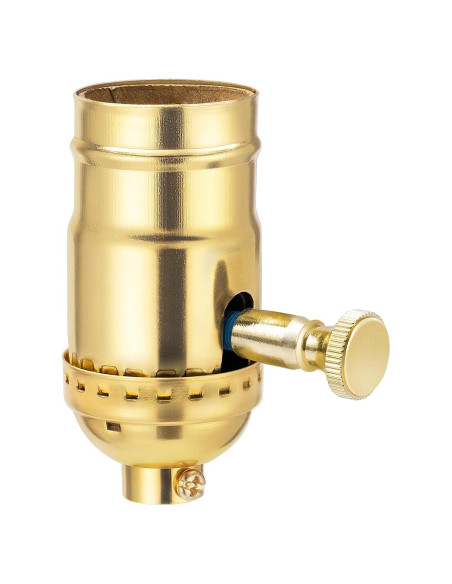 Portalámparas Regulable DiCUNO E26 Vintage Dorado 150W