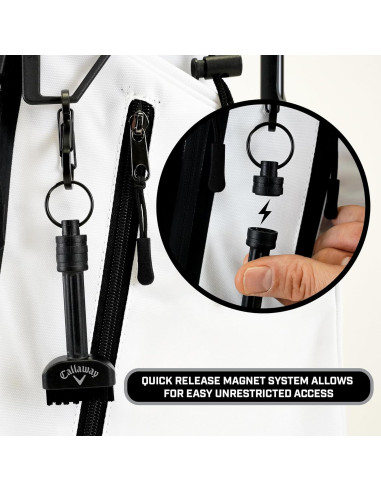 Cepillo de Golf Callaway Mini-Mag - Limpiador Compacto