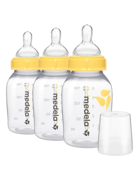 Botellas de Alimentación Medela 5 oz (150 ml) Paquete de 3
