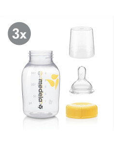 Botellas de Alimentación Medela 5 oz (150 ml) Paquete de 3 2