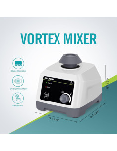 Mezclador Vortex de Laboratorio LACHOI 200-3000rpm 4.5mm 2