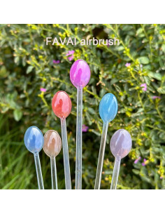 Kit de Esmalte en Gel Airbrush FAVAI 6 Colores 15ml Larga Duración 2