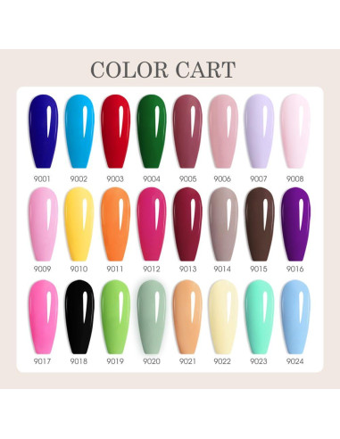 Set de Esmalte de Uñas CANNI CC1 30 Pcs 9ML Sin Hema