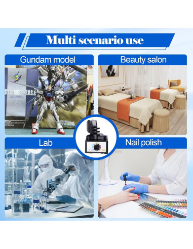 Mezclador de Pintura Eléctrico BINGOX Vortex 300-2400RPM USB-C