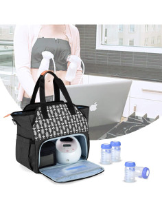 Bolsa de Transporte CURMIO para Extractor de Leche Negra 2