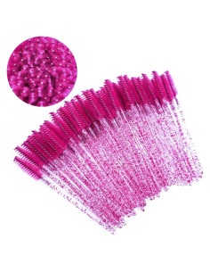 Cepillos Desechables para Pestañas Pimoys 100 Pcs 10 cm