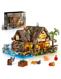 Juego de Construcción Cabaña Madera INSOON 2570 PZS LED