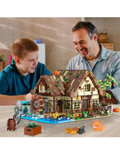 Juego de Construcción Cabaña Madera INSOON 2570 PZS LED 2