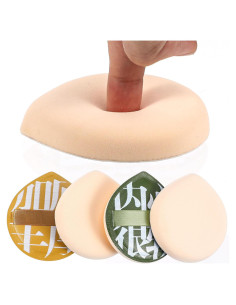 4 Esponjas de Maquillaje LLOUSSAK Puff Grande 7x7.5cm