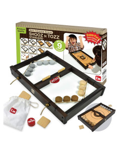 Juegos de Mesa Múltiples de Madera I'M Shooz n Tozz 9 Juegos