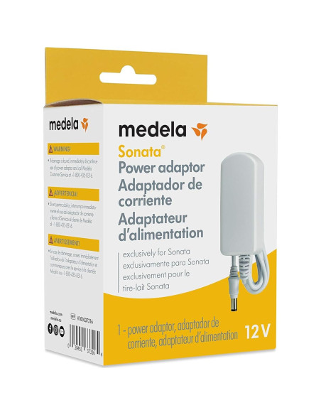Adaptador de Corriente Medela Sonata - Repuesto Auténtico 192g