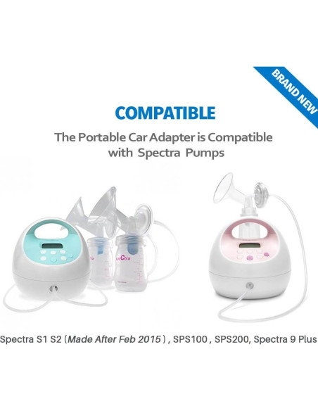 Adaptador de encendedor 12V Tbuymax para bomba Spectra S1 S2