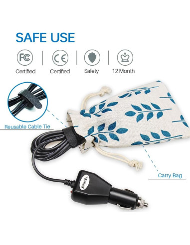 Adaptador de encendedor 12V Tbuymax para bomba Spectra S1 S2