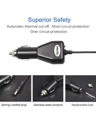 Adaptador de encendedor 12V Tbuymax para bomba Spectra S1 S2