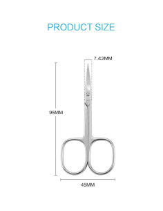 Tijeras de Manicura LIVINGO Premium Acero Inoxidable 8.89 cm 2