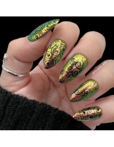 Kit de Estampado de Uñas Maniology Swirls - 149g