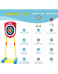 Set de Tiro con Arco KIDDITOY 2 Arcos 20 Flechas LED 2