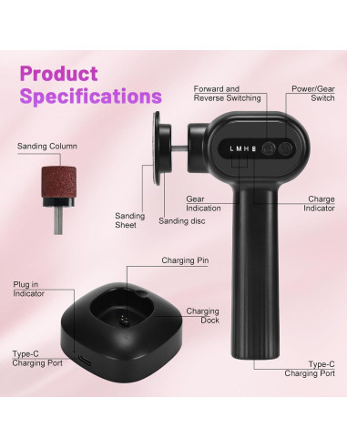 Removedor de Callos Eléctrico Recargable FVNANL 2 en 1