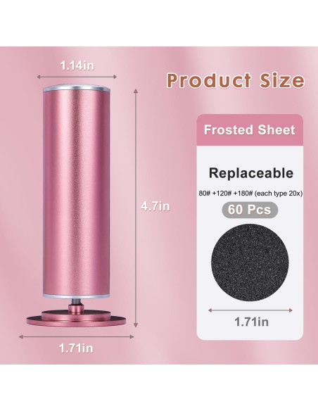 Removedor de Callos Eléctrico Seyoagain con 60 Discos de Lija