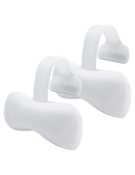 Almohada para Jacuzzi Vanstormy - 2 Unidades, Antideslizante, Blanca