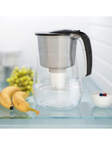 Jarra de Filtro Aquaphor Opal 12 Tazas Negra con Filtro B15