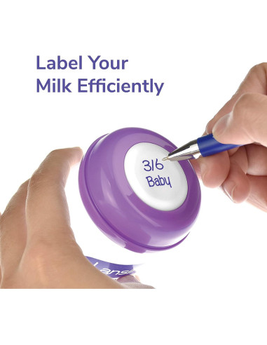 Tapa de cúpula de botella Maymom, 4 unidades, compatible Lansinoh