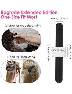 Muñequera de Silicona Ptwola para Estilistas - 2 Pcs 2