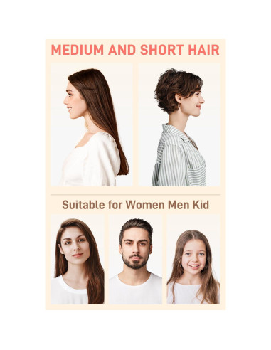 Cepillo de Cerdas de Jabalí BRUSHZOO para Cabello Fino