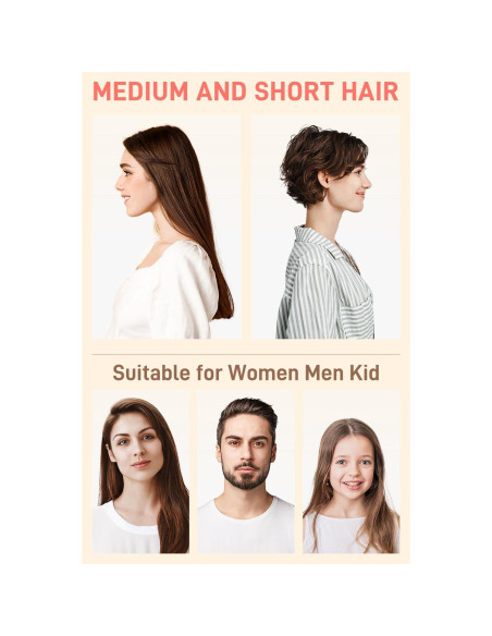 Cepillo de Cerdas de Jabalí BRUSHZOO para Cabello Fino