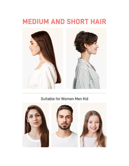 Cepillo de Cerdas de Jabalí BRUSHZOO para Cabello Fino