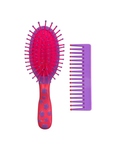 Set de Cepillo y Peine Scunci para Niñas - 2 Piezas