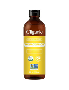 Aceite de Girasol Orgánico Cliganic 236ml - Piel y Cabello 2