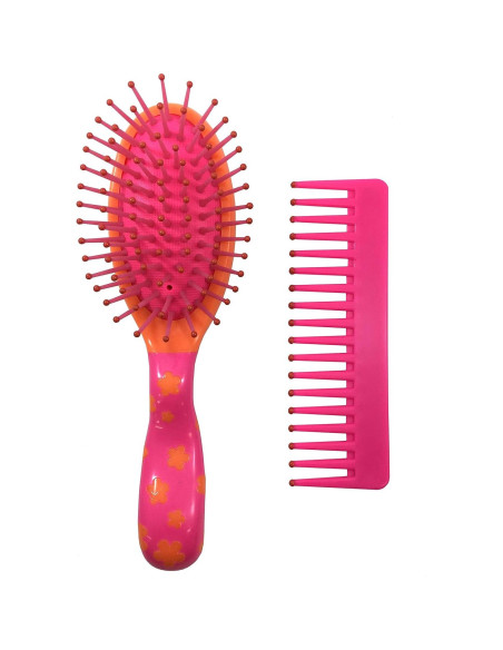 Set de Cepillo y Peine Scunci para Niñas - 2 Piezas