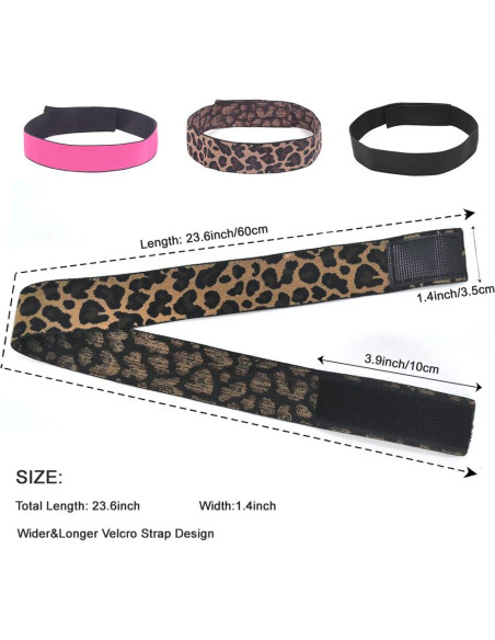 Juego de Bandas Elásticas para Pelucas AIFIHIYI - 3 Piezas