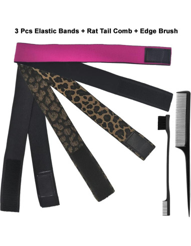 Juego de Bandas Elásticas para Pelucas AIFIHIYI - 3 Piezas